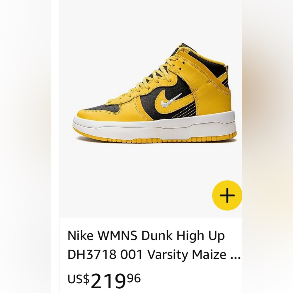 Nike donk high for women